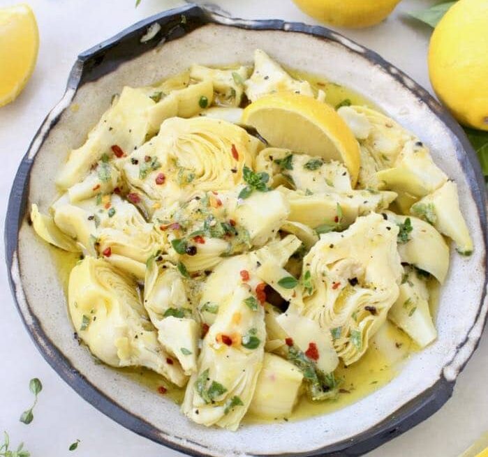 Lemon and Oil-Poached Fish with Crisp Cucumber Yoghurt Salad