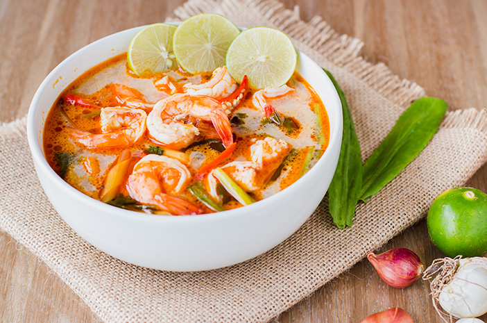Tom Yum Soup Recipe Updated with Fresh Ingredients and Spices