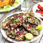 Aubergines in Sweet-and-Sour Style with Capers & Mint