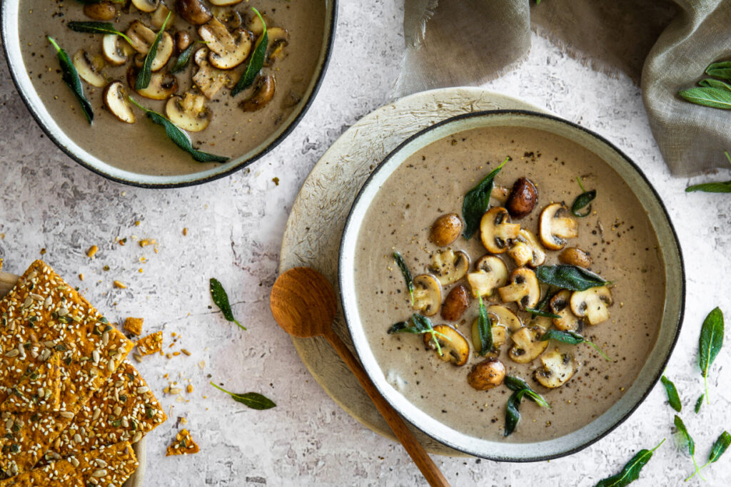 Mushroom Cashew Cream Soup Recipe Gains Popularity