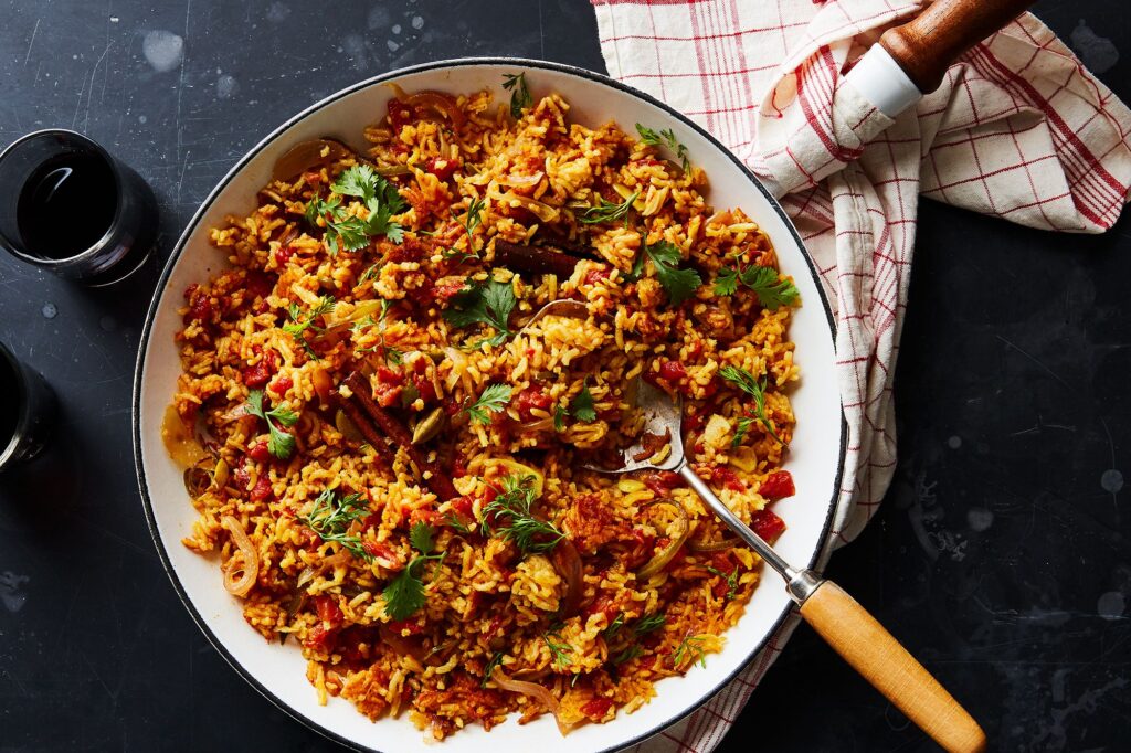 Delicious Tamatar Rice: Tomatoes and Spices Recipe
