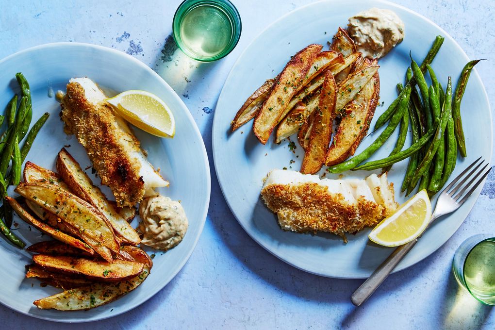 Crispy Fried Salted Hake Paired With Smooth Aïoli