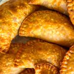 Savory Plantain and Feta Hand Pies with Tangy Tomato Salsa