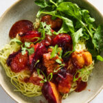 New Twist on Sour Pork Features Fresh Plums