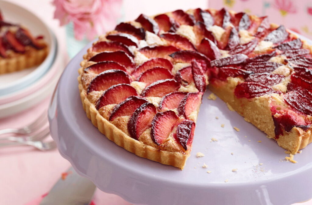Plum and Star Anise Tart Showcases Bold Fall Flavors