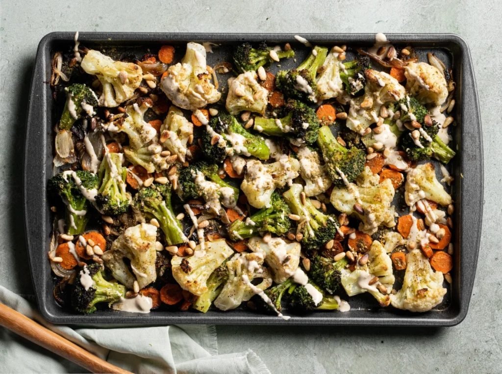 Za’atar Roasted Veggies with Whipped Feta: A Tasty Twist