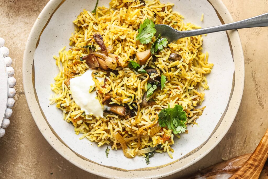 Mushroom and Squash Biryani Recipe Gains Popularity