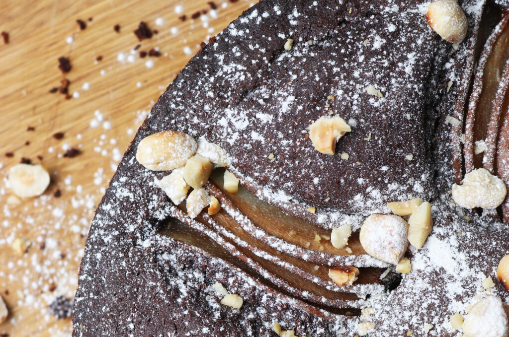 Pear, Chocolate and Hazelnut Torte: A Decadent Dessert