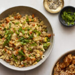 Japanese Curry Rice Topped with Soy-Marinated Egg Yolk