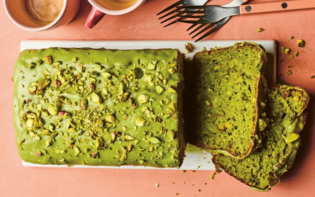 Pistachio and Matcha Loaf Cake: A Perfect Flavor Pairing