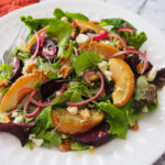 Apple, Parsley, and Hazelnut Salad with Pickled Onion