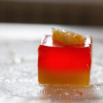 Pomegranate Campari Jelly Brings a Bold Twist to Desserts