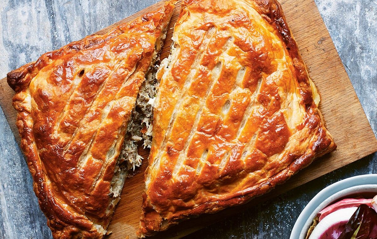 Mackerel Sambousek Pie Offers Spiced Seafood Filling