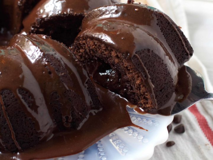 Chocolate Fondant Bundt Cake Combines Flavor and Style