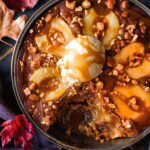 Pear and Rosemary Pudding Offers Caramelised Delight