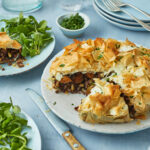 Moroccan Lamb Filo Pie Highlights Almonds, Carrots