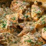 Chicken Fricassée Adds Broccoli and Mustard Twist