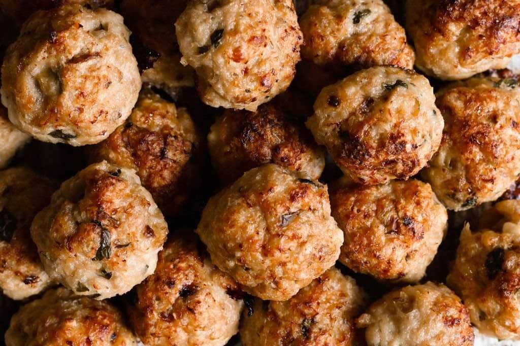 Feta-licious Chicken Meatballs Trend in Home Cooking