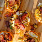 Montaditos With Caramelised Sprouts and Panceta