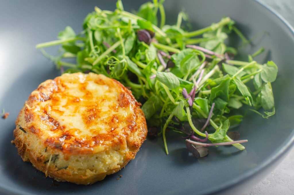 Comté Soufflé With Green Salad Highlights Classic Dish