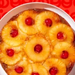 Pineapple Cake With Rum Flavor