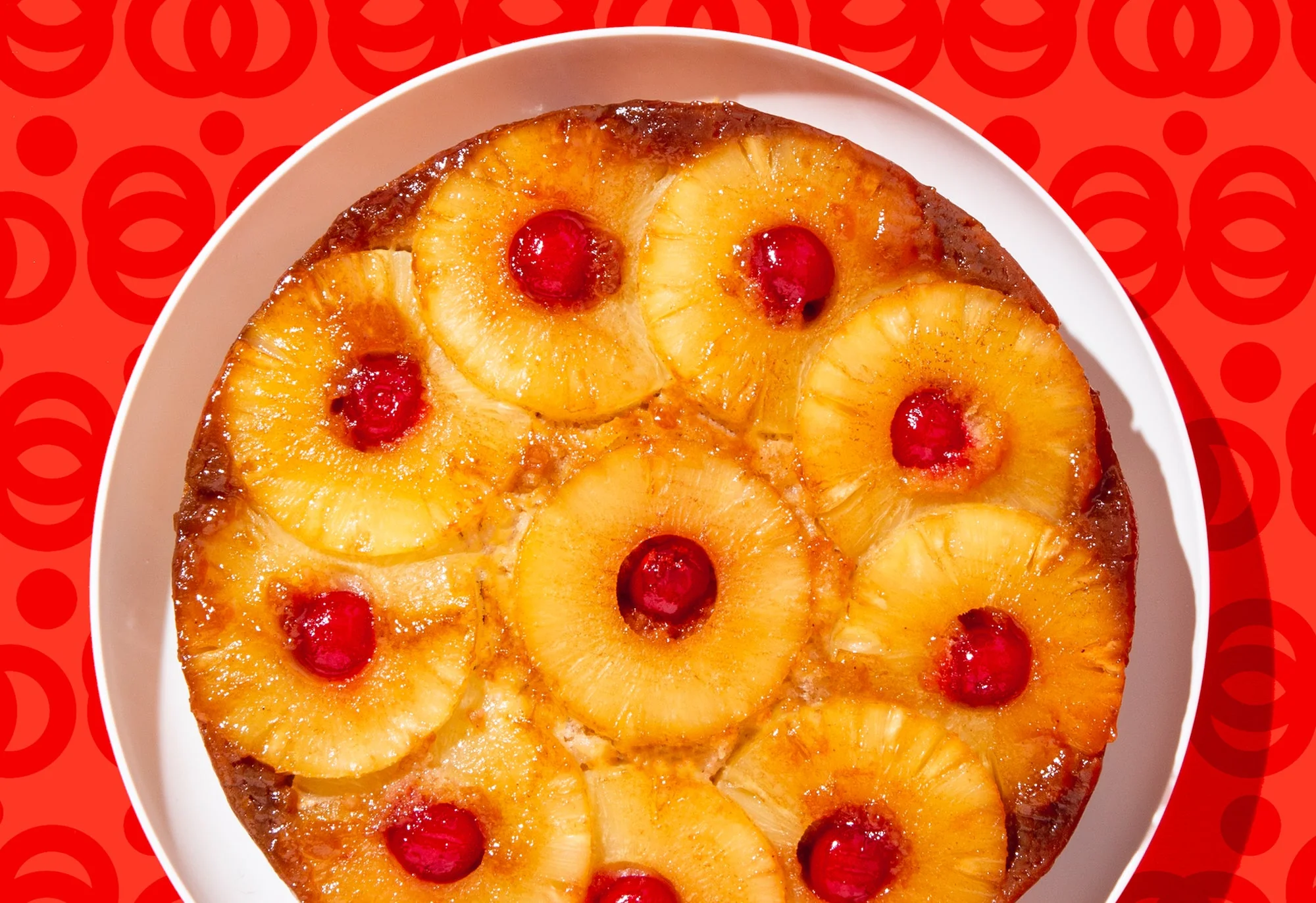Pineapple Cake With Rum Flavor