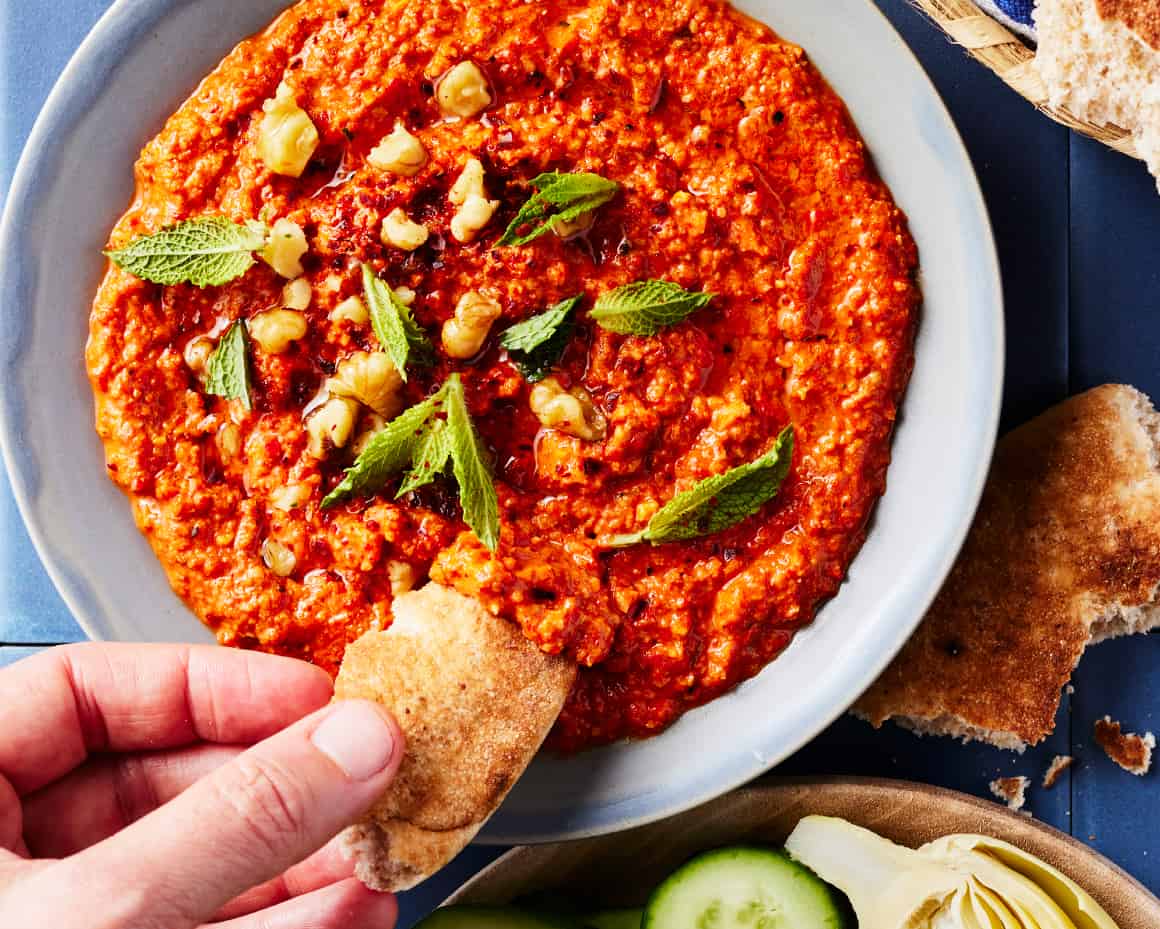 Pumpkin Muhammara With Date Molasses Twist
