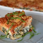 Ricotta Hazelnut Kale Lasagne Highlights Dish
