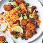 Harissa Baked Hake Highlights Spiced Seafood Dish