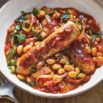 Squash and Beans Add Flavor to Sausages