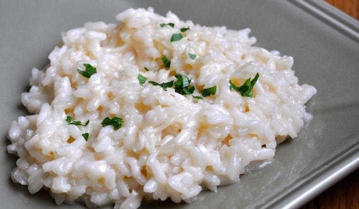 Risotto in Bianco Emerges as Classic Dish Trend