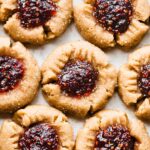 Peanut Blackcurrant Thumbprint Cookies Gain Buzz