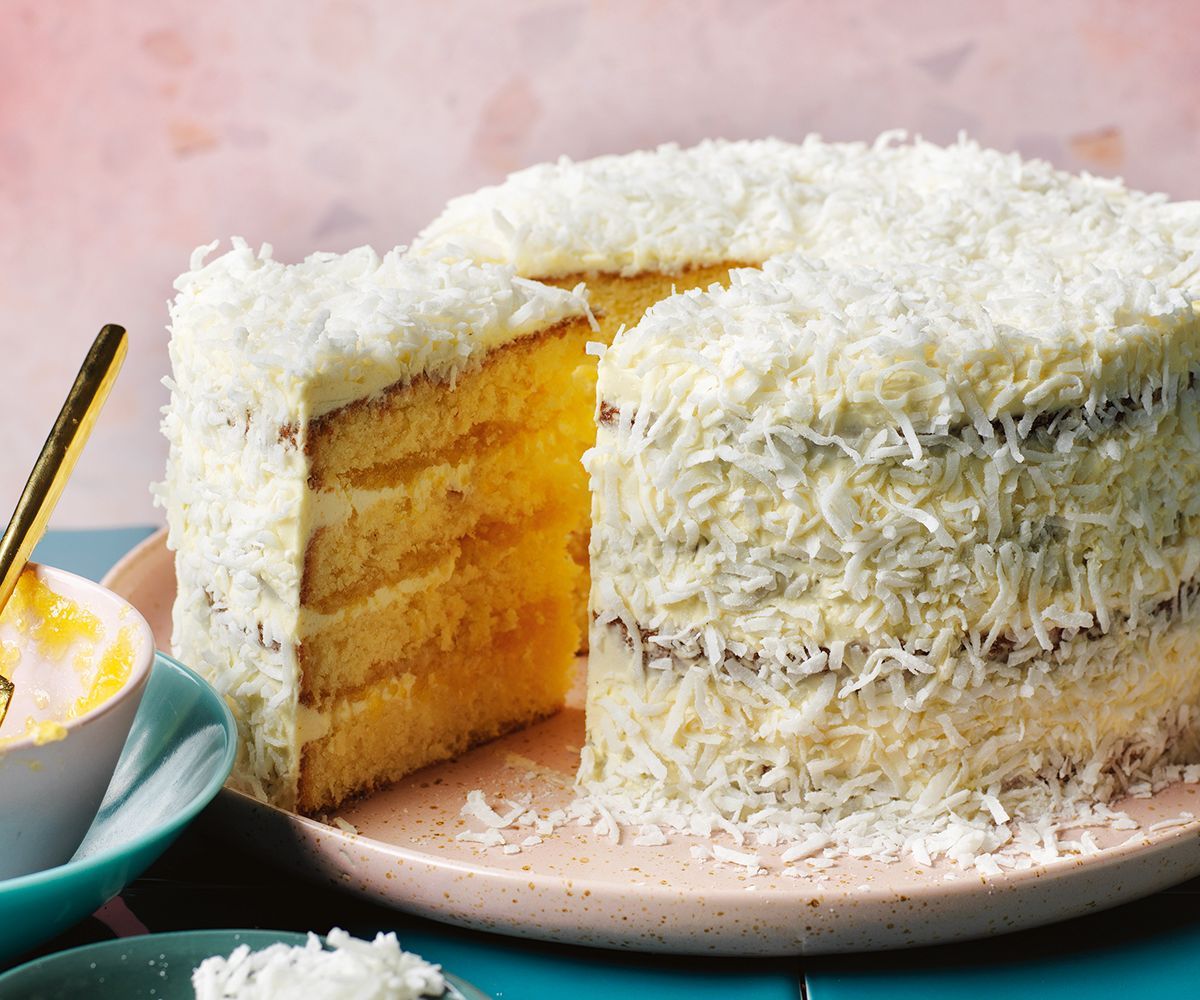 Lemon Lamington Cake Emerges as Dessert Trend