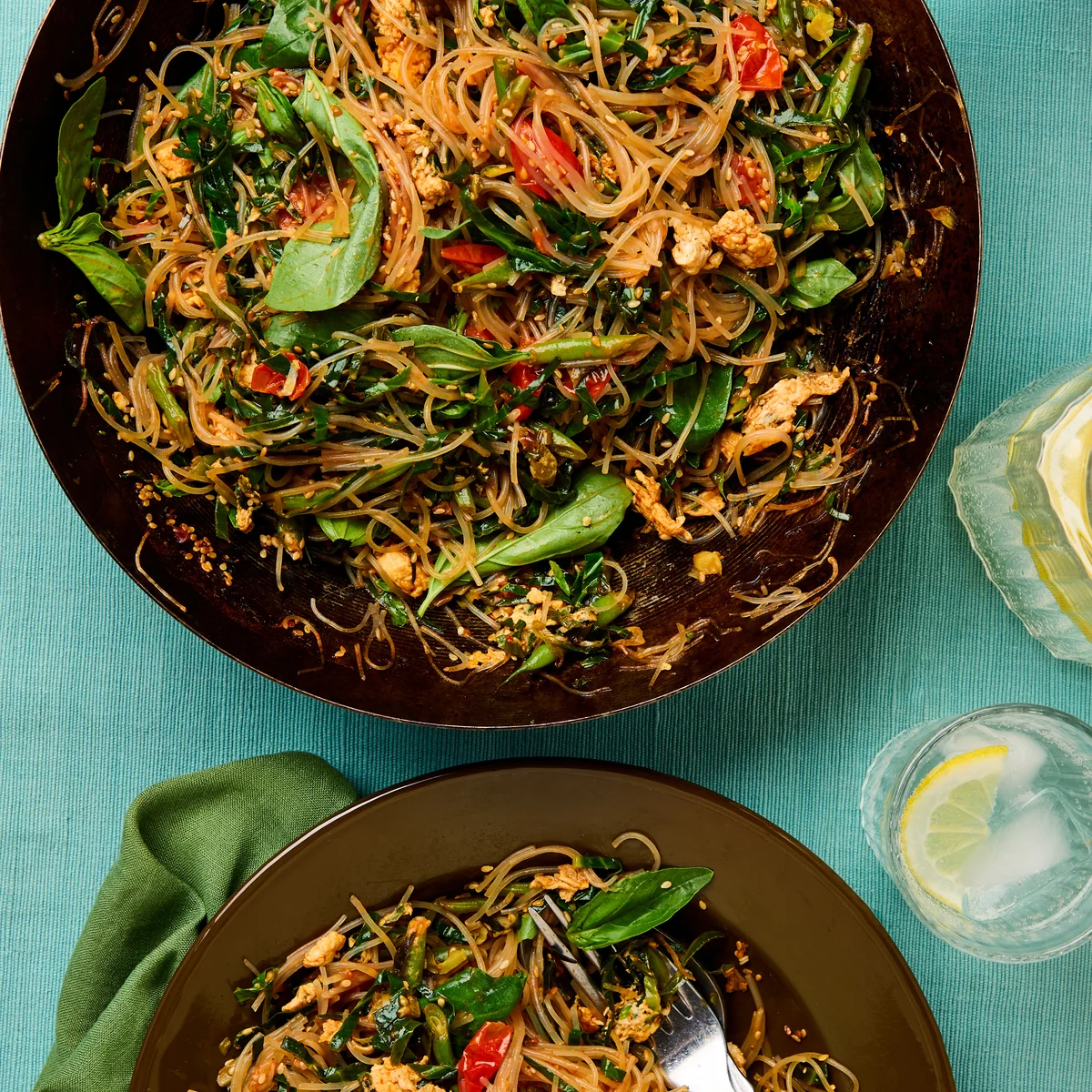 Rose Beancurd Noodles Bring Seasonal Ingredients Together