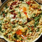 Miso Beans and Spinach Elevate Chilli Eggs Recipe