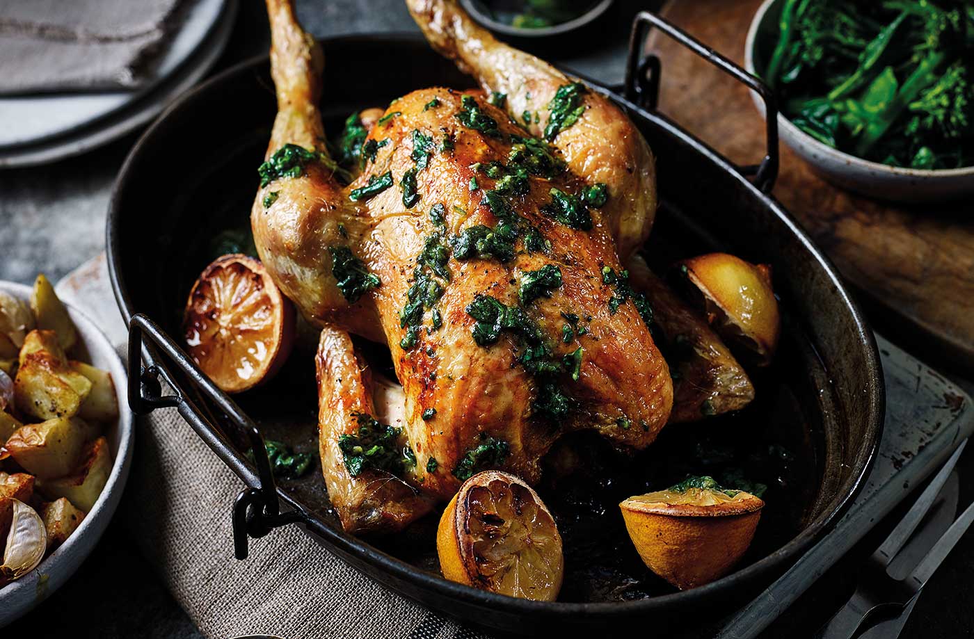 Lime Pickle Gives Roast Chicken a Spicy Twist
