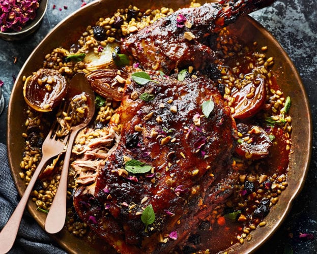 Spicy Pickled Lemon Elevates Slow-Cooked Lamb Recipe