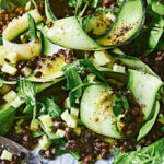 Grilled Courgette Salad Gets Pistachio Macha Twist
