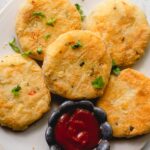 Cassava Hash Gets Creamy Pea Yoghurt Twist