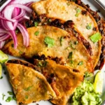 Fried Courgette Taco Recipe Adds Goat’s Cheese Twist