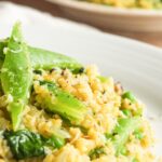 Cook Green Bulgur Wheat ‘Risotto’