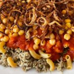 Koshari Blends Grains, Pasta and Bold Flavors