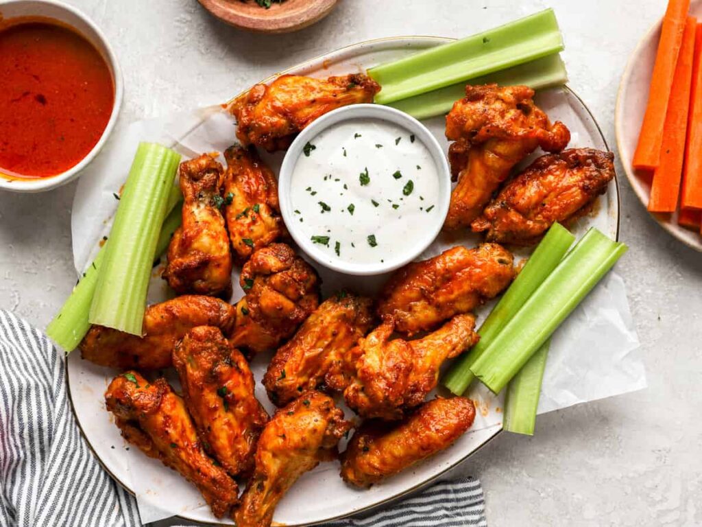 Buffalo Chicken Wings Make a Crowd Favorite