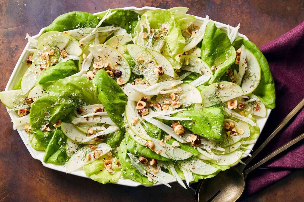Freekeh Salad Recipe Features Apple, Fennel and Tofu