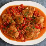 Chicken Sauté Brings Tomatoes and Mushrooms Together