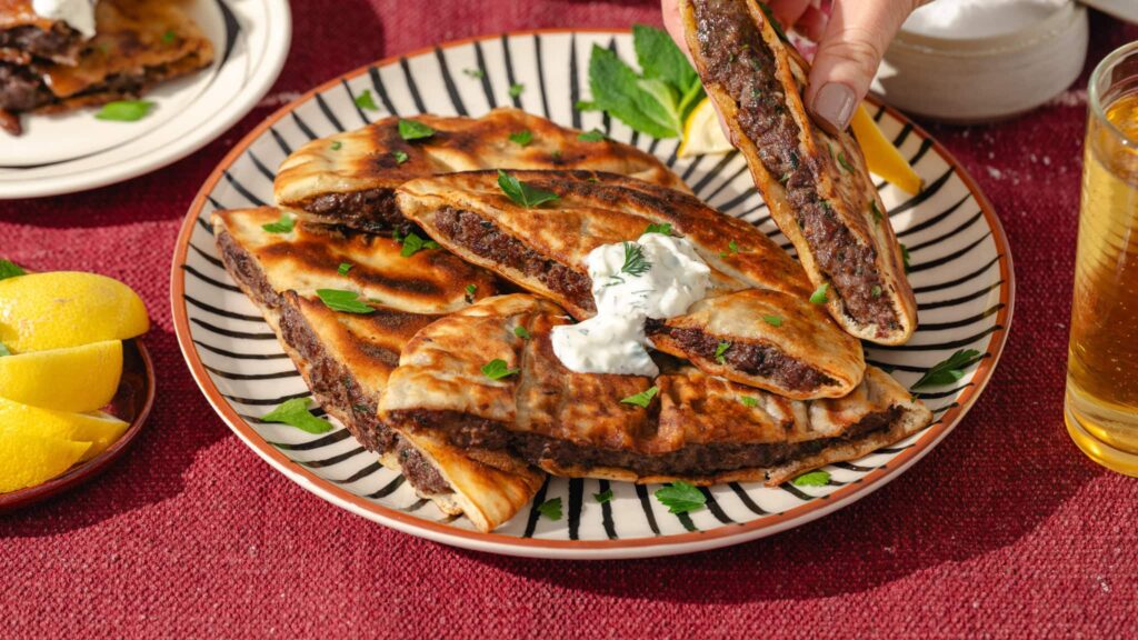 Middle Eastern-Style Pitta Pockets With Fresh Fillings