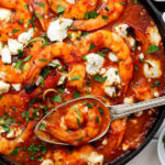 Prawn and Feta Saganaki Salad With Mediterranean Flavors