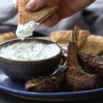 Lamb Lollipops Pair With Mint Yoghurt and Cucumber