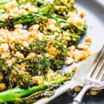 Roasted Broccoli Salad With Crusted Feta
