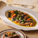 Grilled Sardines With Tangy Blackberry Escabeche